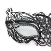 Halloween Masquerade  for beauty Women Metal Mask Shiny  Rhinestone Eye Mask