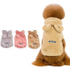 Warm Cat Clothes Winter Pet Puppy Kitten Coat Jacket For Small Medium Dogs Cats Chihuahua Yorkshire Clothing Costume Pink S-2XL