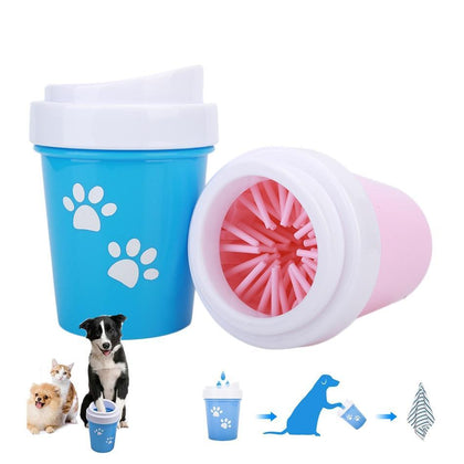 Bolux Pet Cats Dogs Foot Clean Cup For Dogs Cats Cleaning Tool Soft Plastic Washing Brush Paw Washer Pet Accessories For Dog