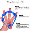Finger Fitness Elastic Bands for Workout Resistance Bands for Training Rubber Loop Pull Ring Hand Grip Expander