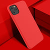 For iPhone 11 11 Pro Max 2019 Case Silicone Original Candy Color Built-in Velvet Slim Matte Soft TPU Cover For iPhone 11 XI Case