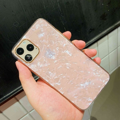 Glitter Shell Pattern Sparkle Bling Crystal Clear Soft TPU Phone Case For iPhone X XR XS 11 Pro Max 8 7 6 6s Plus Silicone Cover