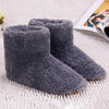 Winter Usb Heater Foot Shoes Plush Warm Electric Slippers Feet Heated Washable Couple Warm Shoes