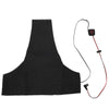 USB Charged Vest Heating Sheet 5V Carbon Fiber Heating Pad Electric Heating Sheet Pads Heating Warmer Pad For Vest Jacket (black)