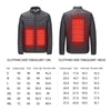 Winter Camping Heating Cotton-Padded Clothes Electric Heated Jacket Man Woman Usb Infrared Thermal Jacket Usb Interface  On Foot