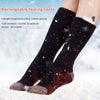 Rechargeable Electric Heating Warm Socks Adjustable Temperature Lithium Battery Infrared Sport Socks For Unisex Foot Warmer