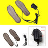 Thermostat Electric Insole Warm Charging Super Soft Velvet High Conversion Efficiency Energy Saving