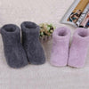 Winter Usb Heater Foot Shoes Plush Warm Electric Slippers Feet Heated Washable Couple Warm Shoes