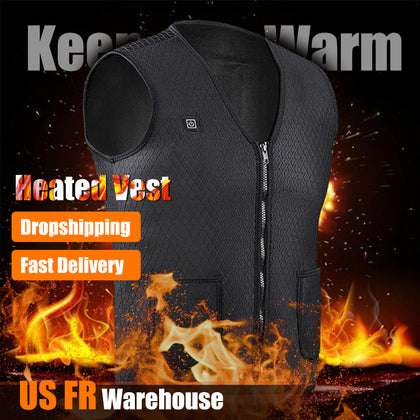 Outdoor USB Infrared Heating Vest Winter Special