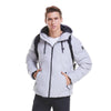 USB Charging and Heating Cotton Coat Electric Heating Male Father Intelligent Heating Cotton Clothes for the in Winter Keep warm