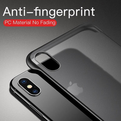 Msvii Frameless Case for iPhone X Case Transparent Coque for iPhone 7 Case Silicone for iPhone Xr/8/7/Xs Max Plus Funda Luxury