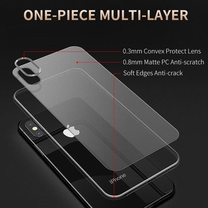 iHaitun Luxury Ultra Thin Case For iPhone X XS MAX XR Cases PC Slim Transparent Back Cover For iPhone XS MAX X 10 Phone XS Case