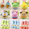 1Pc Play Funny Soft Cute Sound Plush Ice Cream Squeaker Cartoon Animals For Dog Plush Toys Pet Puppy Chew Toy Bottle