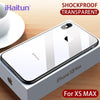 Ihaitun Luxury Shock Proof Case For Iphone Xs Max Xr X Cases Ultra Thin Drop Transparent Cover For Iphone X 10 Xs Max Soft Side