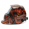 Skull Halloween Solar Energy Automatic Darkening Electrical Welding Helmet Mask Devil Adjustable Welding Helmet