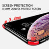Ihaitun Luxury Glass Case For Iphone Xs Max Xr X Cases Ultra Thin Soft Side Cover For Iphone X 10 Xs Max Transparent Back Cover