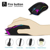 Deluxe M625 PMW3360 Sensor Gaming Mouse 12000DPI 12000FPS 7 Buttons RGB Back light Optical Wired Mice with Fire Key For FPS Gamer