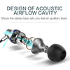 Musttrue M6 Earphone Headphones Headset With Mic Stereo Bass Sound Music Gaming Earbuds For Phones Mp3 3.5Mm Wired Earphones
