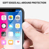 Ihaitun Laser Glass Case For Iphone Xs Max Xr X Cases Ultra Thin Transparent Back Glass Cover For Iphone X 10 Xs Max Soft Side