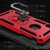 Shockproof Armor Kickstand Phone Case For Iphone Xr Xs Max X 6 6S 7 8 Plus Finger Magnetic Ring Holder Anti-Fall Soft Edge Cover