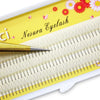 Kimcci Natural 0.07C 3D Individual Cluster Eyelashes Extension Grafting Soft Mink Eyelash Makeup Black False Eye Lashes Cilia