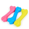 Dog Toy Pet Chew Rubber Bell Squeaky Sound Toys For Dog Funny Games Interactive Pacifier Bone Doggy Toy Dog Production