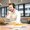 Wireless Headphones Bluetooth Headset Foldable Noise Cancelling Headphone Adjustable Earphones With Microphone For Pc All Phone