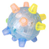 2Pcs Pet Ball Toy Music Creative Flashing Dancing Dog Ball Glowing Fun Jumping Balls Pet Dog Interactive Balls Pet Toy Supplies  (1 M)