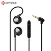 Niyoque 3.5Mm Sport Earphone Mobile Phone Earphones Headphone With Microphone Stereo Headset Earbuds For Iphone Xiaomi Huawei