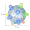 2Pcs Pet Ball Toy Music Creative Flashing Dancing Dog Ball Glowing Fun Jumping Balls Pet Dog Interactive Balls Pet Toy Supplies  (1 M)