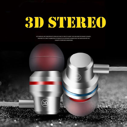 MUSTTRUE M6 Earphone Headphones Headset With Mic Stereo Bass Sound Music Gaming Earbuds for Phones MP3 3.5mm Wired Earphones