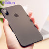 Ihaitun Luxury 0.4Mm Phone Case For Iphone Xs Max Xr X Cases Ultra Thin Slim Transparent Back Cover For Iphone X 10 7 8 Plus Ful