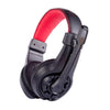 Lupuss G1 Wired Headphones With Microphone Adjustable Over Ear Gaming Headsets Earphones Low Bass Stereo For Pc
