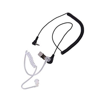Ordinary 3.5mm Single Listen/Receive Only Covert Acoustic Tube Earpiece Headset For Two Way Radio Speaker Mic Microphone