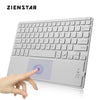 Zienstar 10 Inch Universal  Wireless Bluetooth Keyboard With Touchpad For Samsung Tab/ Microsoft/  Android /Windows Tablet