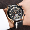 New Lige Fashion Watch Men Top Brand Luxury Automatic Mechanical Watch Casual Sport Waterproof Men Watches Relogio Masculino+Box