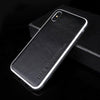 Genuine Leather For Iphone 7 Case Fashion Business Phone Case For Iphone 8Plus X Xs Solid Color Shock Resistance Protective Case
