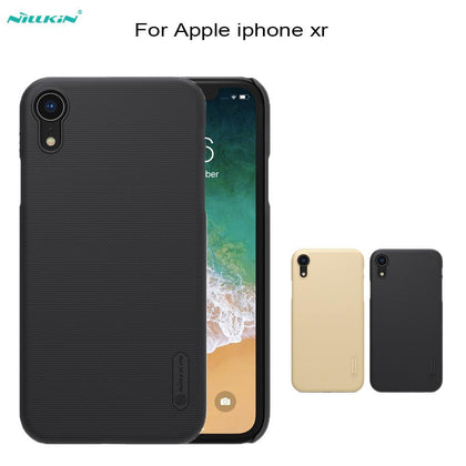 For iPhone XS/XR/XS MAX Case NILLKIN Super Frosted Shield hard back cover case For Apple iPhone X /7/8 plus + screen protector