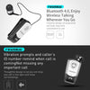 Fineblue F960 Wireless Driver Bluetooth V4.0 Headphone Call Vibration Remind Noise Canceling Wear Clip Driver Headphone With Mic