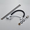 Kitchen Faucets Chrome Kitchen Tap Sink Crane Deck Mount Pull Down Sprayer Nozzle Torneira De Cozinha Mixer Water Taps 866016