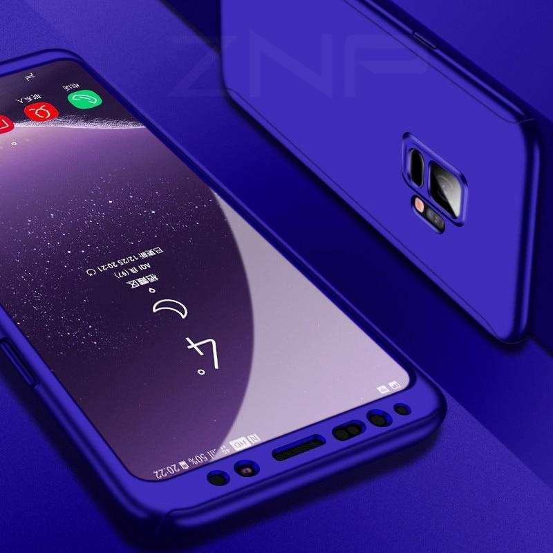 Znp 360 Degree Shockproof Phone Case For Samsung Galaxy S9 S8 Plus Note 8 9 Cover Shell For Samsung S7 Edge S8 Protection Cases