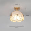 Ceiling Lights Minimalist Retro Ceiling Lamp Glass E27 Industrial Decor  Lamps For Living Room Home Lighting Lustre Luminaria