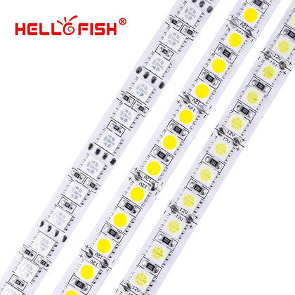 DC 12V LED strip 5054 5050 5m 600 LED 12V flexible LED Tape light 120 led/m white lighting light warm white RGB