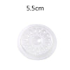 False Eyelashes Extension Glue Holder Fake Eye Lashes Extension Pallet Pads Plastic Gasket For Eyelash Extensions Flower Shape