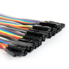 Areyourshop 40Pcs Dupont Wire Jumper Cables 10Cm M-M M-F F-F 1P-1P For Arduino Breadboard 10Cm Wholesale Cables
