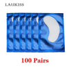 25/50/100 Pairs/Lot Patches For Eyelash Extension Under Eye Pads Paper Patches Pink Lint Free Stickers For False Eyelashes