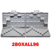 Aidetek  2 Units Of Resistor Capacitor Electronics Smd Storage Cases & Organize  0603 0402 0805 1206 Plastics Toolbox 2Boxall