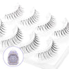 Icycheer Japanese Natural Style False Eyelashes Makeup Ultra Light Air Lashes Extension Handmade Soft Upper And Lower Eyelashes