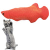 3D Chewing cat toy catnip stuffed fish playing toy