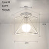 Led Ceiling Lights Modern Ceiling Lamp Vintage Plafondlamp Cage Plafonnier For Living Room Industrial Decor Suspension Luminaire